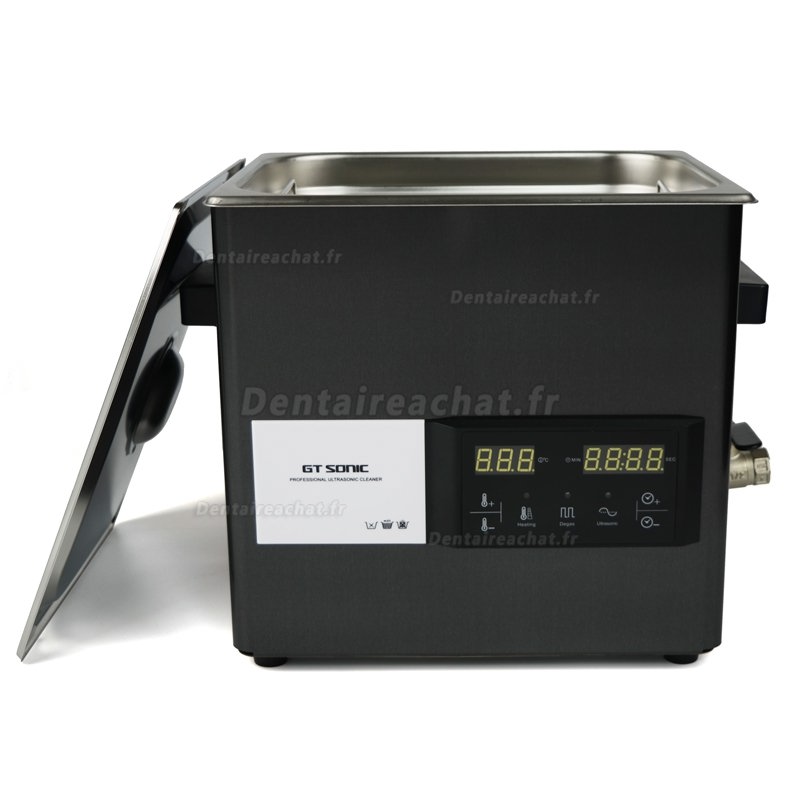 GT SONIC série S Nettoyeur à ultrasons pour écran tactile 2-9L 50-200W avec nettoyage à l'eau chaude
